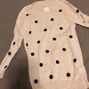 Polka Dot Lightweight Sweater